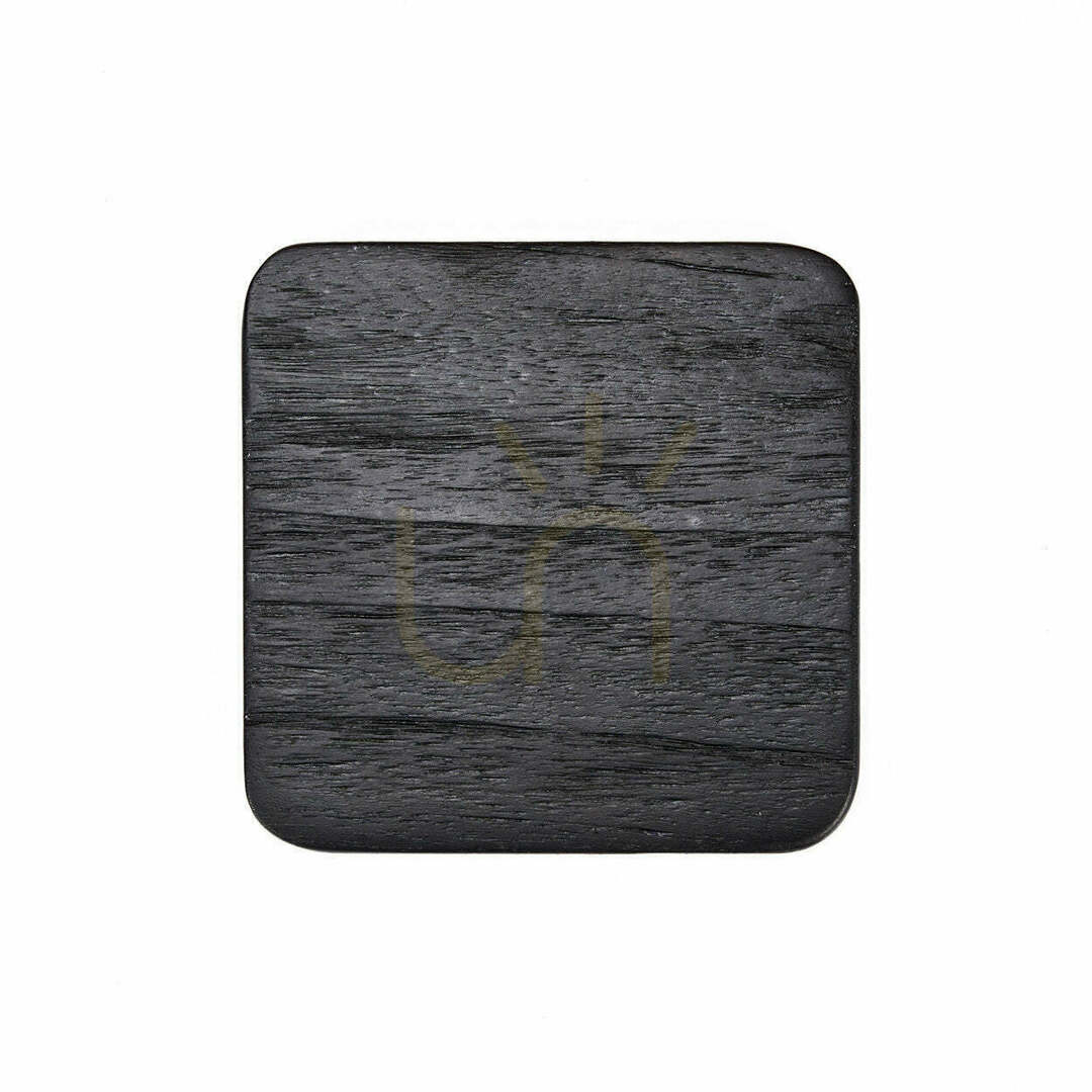 Podložka pod materiál BAZAR BIZAR čierna rustikálna 10x10 cm