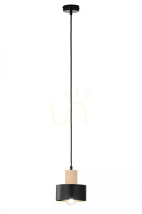 Závesné svietidlo Sigma RIF WOOD 1 S čierne/prírodné drevo 41863 3 Závesné svietidlo Sigma RIF WOOD 1 S čierne/prírodné drevo 41863 small 3
