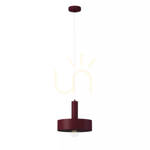 Závesné svietidlo Sigma VITRUM maroon E27 26 cm 41598 small 0