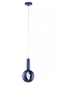 Závesné svietidlo Sigma VITRUM námornícka modrá E27 15W SKU 41635 small 0