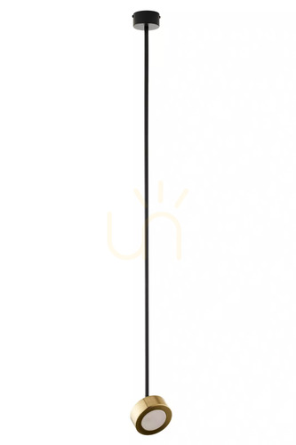 Skontrolujte Závesné svietidlo Sigma BAR 1 L čierne/zlaté 113 cm 41645