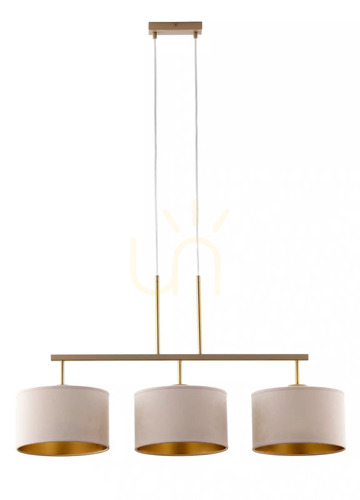 Skontrolujte Závesná lampa Sigma MARII 3 béžovo-zlatá 41839
