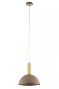 Závesné svietidlo Sigma VITRUM GOLD 30 cm teplá béžová, E27, SKU 41713 small 2