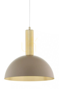 Závesné svietidlo Sigma VITRUM GOLD 30 cm teplá béžová, E27, SKU 41713 small 0