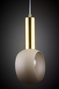 Závesné svietidlo Sigma VITRUM GOLD teplá béžová E27 15W SKU 41718 small 1