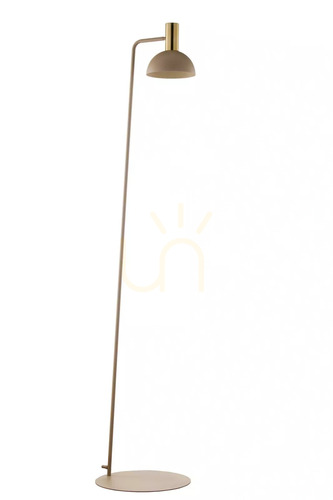 Skontrolujte Podlahová lampa Sigma VITRUM GOLD teplá béžová/zlatá 41721