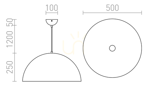 Skontrolujte Rendl Monroe 50 Závesná matná čierna/Bílá 230 V Led E27 30 W závesná lampa.