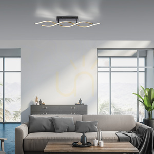 POLINA Plafond 9143-18 Black 2xLED small 2
