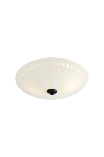 Skontrolujte Plafón Markslojd RAY 2xE27 biely sklo 36 cm 109128