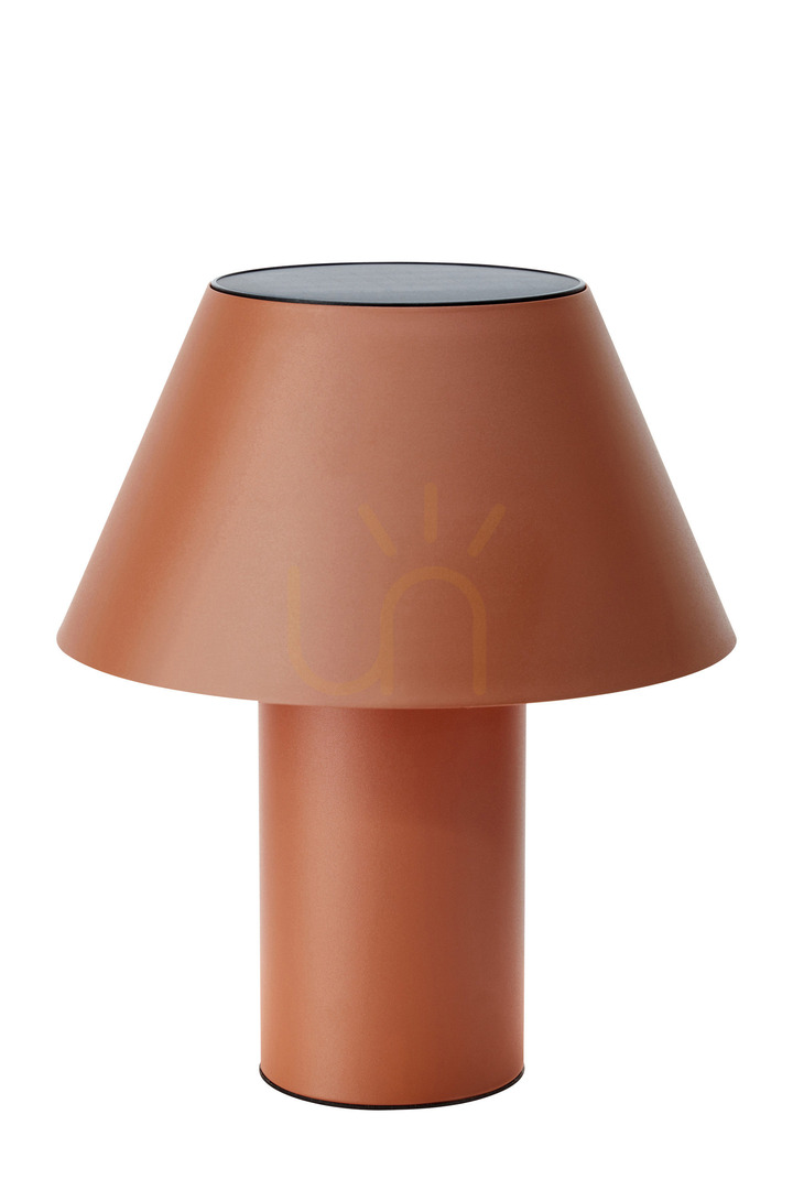 Solárna stolová lampa Markslojd VIVO hnedá IP44 1W LED 109124