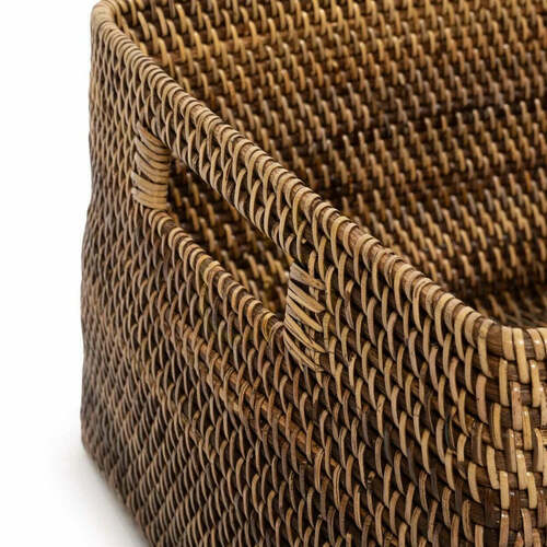 Skontrolujte Prútený kôš na časopisy BAZAR BIZAR Colonial Collection prírodná hnedá M