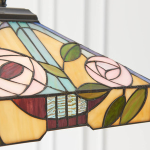 Závesné svietidlo Interiors Willow Tiffany multicolor E27 60W 64385 small 7