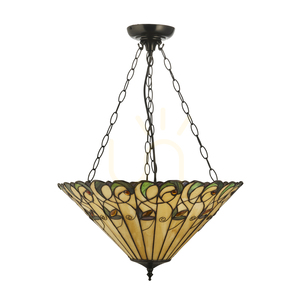 Tiffany závesná lampa Interiors Jamelia multicolor 111881 small 6