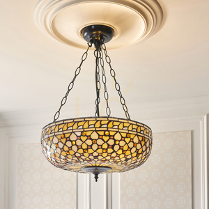 Tiffany závesná lampa Interiors Mille Feux multicolor 111882 small 2