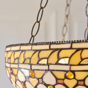 Tiffany závesná lampa Interiors Mille Feux multicolor 111882 small 4