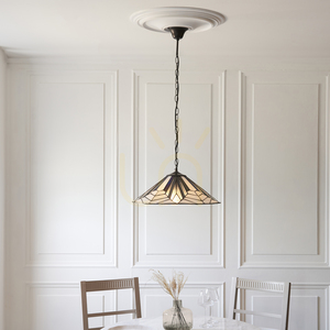 Prívesné svietidlo Interiors Astoria Tiffany viacfarebné 3xE27 111922 small 2
