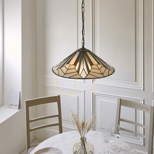Prívesné svietidlo Interiors Astoria Tiffany viacfarebné 3xE27 111922 small 4