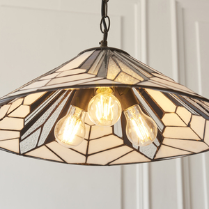 Prívesné svietidlo Interiors Astoria Tiffany viacfarebné 3xE27 111922 small 5