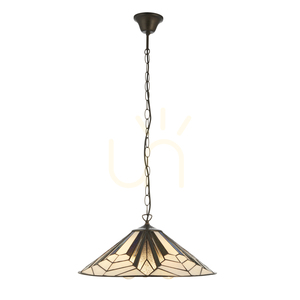 Prívesné svietidlo Interiors Astoria Tiffany viacfarebné 3xE27 111922 small 7
