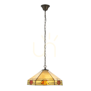Viacfarebné závesné svietidlo Nevada Tiffany 111989 Interiéry. small 7