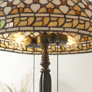 Tiffany stolová lampa Interiors Mille Feux multicolor 112178 small 5