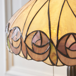 Stolová lampa Interiors Tiffany multicolor E27 2×40 cm 112184 small 4
