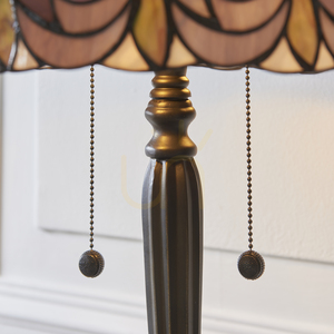 Stolová lampa Interiors Tiffany multicolor E27 2×40 cm 112184 small 5