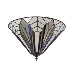 Plafón Interiors Astoria Tiffany viacfarebný sklo oceľ 40 cm 112191 small 6