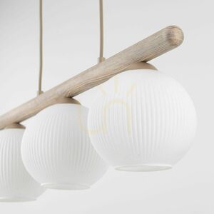 Závesné svietidlo Virlo White, 3 žiarovky Xe14 small 2