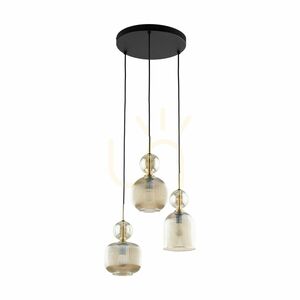 Závesné svietidlo Sophia Cognac, 3 x E14 small 0