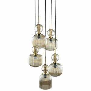 Závesné svietidlo Sophia Cognac, 5 žiaroviek Xe14 small 8