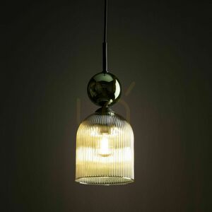 Závesné svietidlo Sophia Green Cognac 1 Xe14 small 2