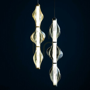 Elva Black  22 W LED závesné svietidlo small 14