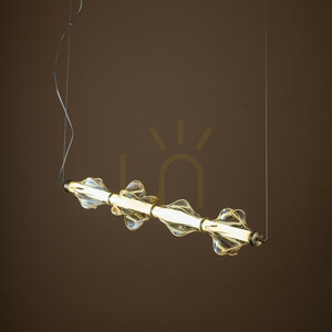 Závesné svietidlo Elva Brass 30 W LED small 10