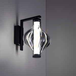 Nástenná svietidlo Elva Black 8 W LED small 2
