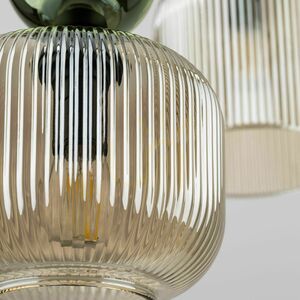 Závesné svietidlo Sophia Green Cognac, 6 ks Xe14 small 6
