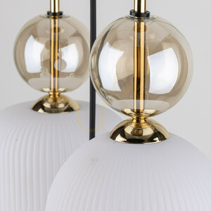 Závesné svietidlo Sophia Cognac White, 5 ks Xe14 small 4