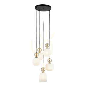 Závesné svietidlo Sophia Cognac White, 5 ks Xe14 small 8