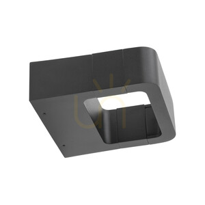 Nástenná svietidlo Arius Gray IP54 small 5