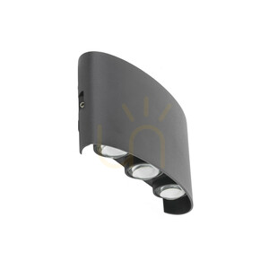 Nástenné svietidlo Arrow Gray s LED osvetlením, IP 54 small 2