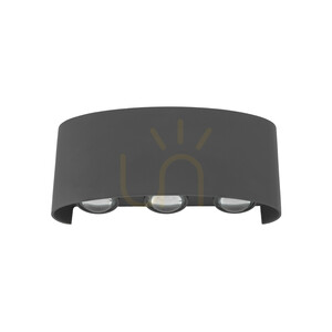 Nástenné svietidlo Arrow Gray s LED osvetlením, IP 54 small 6