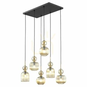 Závesné svietidlo Sophia Cognac 6 Xe14 small 9