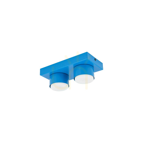 Skontrolujte Stropné svietidlo Brix Blue 2 × Xgx53