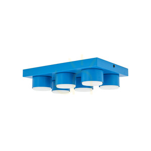 Stropné svietidlo Brix Blue 6 Xgx53 small 1