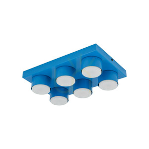 Stropné svietidlo Brix Blue 6 Xgx53 small 0
