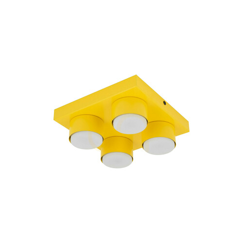 Skontrolujte Stropné svietidlo Brix Yellow 4 Xgx53