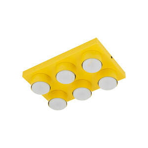 Stropné svietidlo Brix Yellow 6 Xgx53 small 2