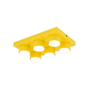 Stropné svietidlo Brix Yellow 6 Xgx53 small 3