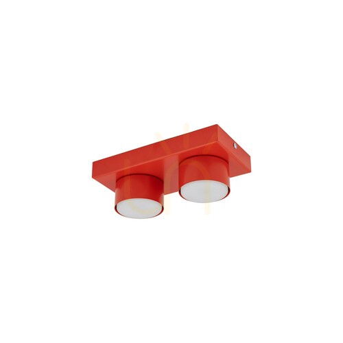 Skontrolujte Stropné svietidlo Brix Red 2 × Xgx53