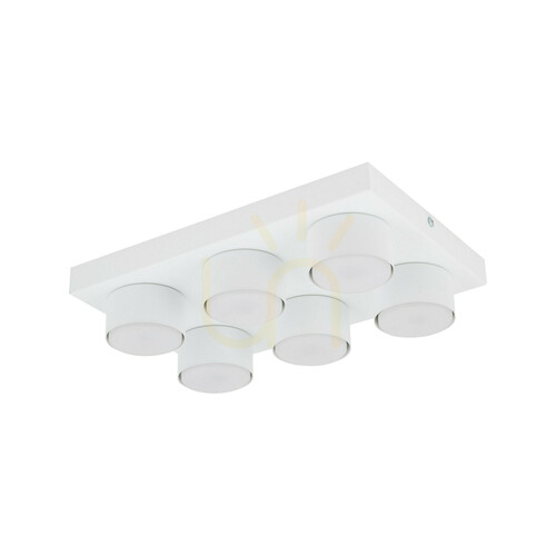 Skontrolujte Stropné svietidlo Brix White 6 Xgx53